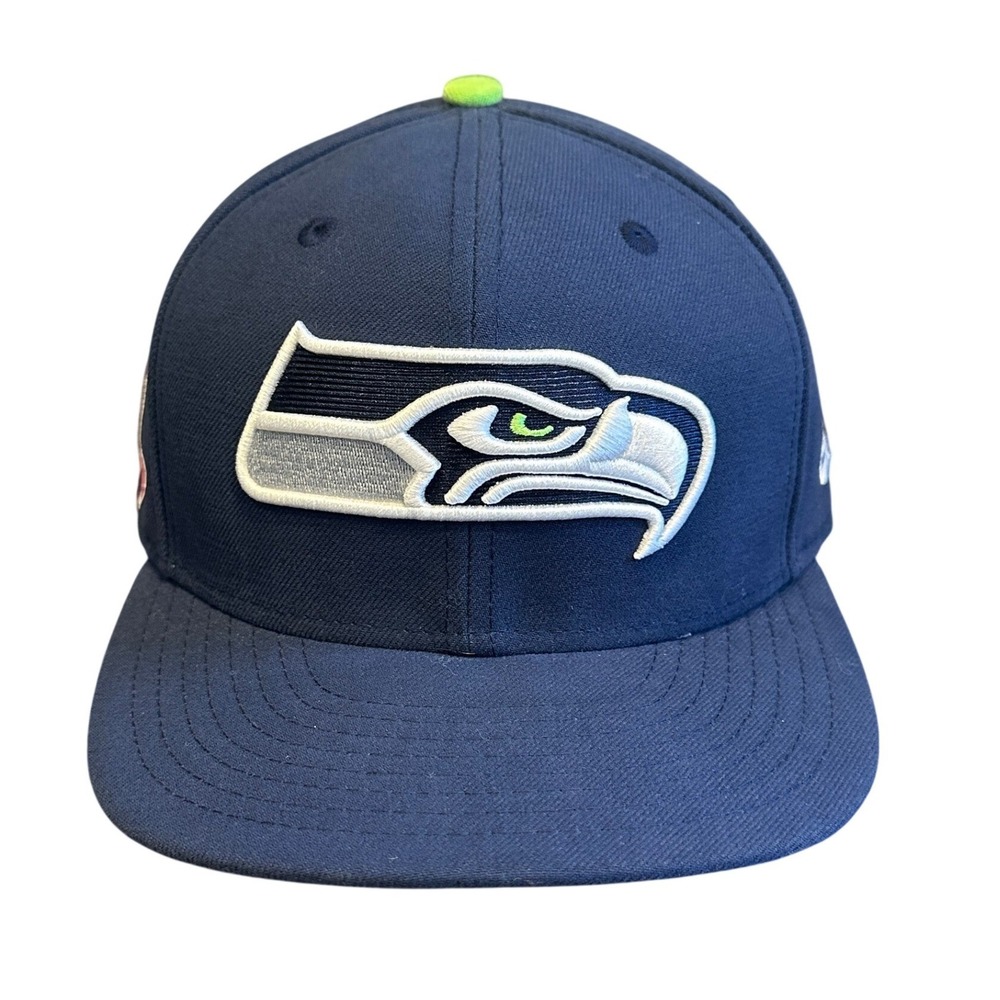 Seattle Seahawks Breast Cancer Awareness NFL New Era 59FIFTY Cap Hat 7 1/2